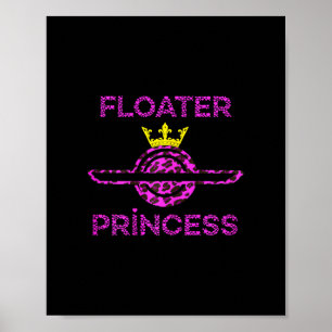 Floater Princess Crown Electric Skateboard Owner O Poster