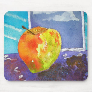 Floating Apple Mouse Pad