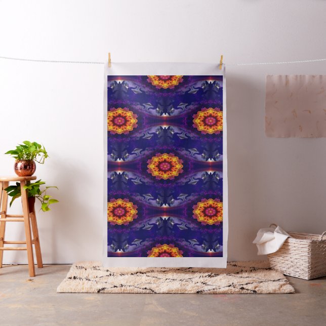 Floating blooms... fabric (In Situ)