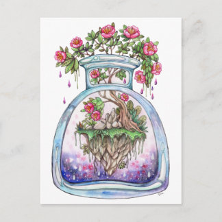 Floating Blossom Postcard