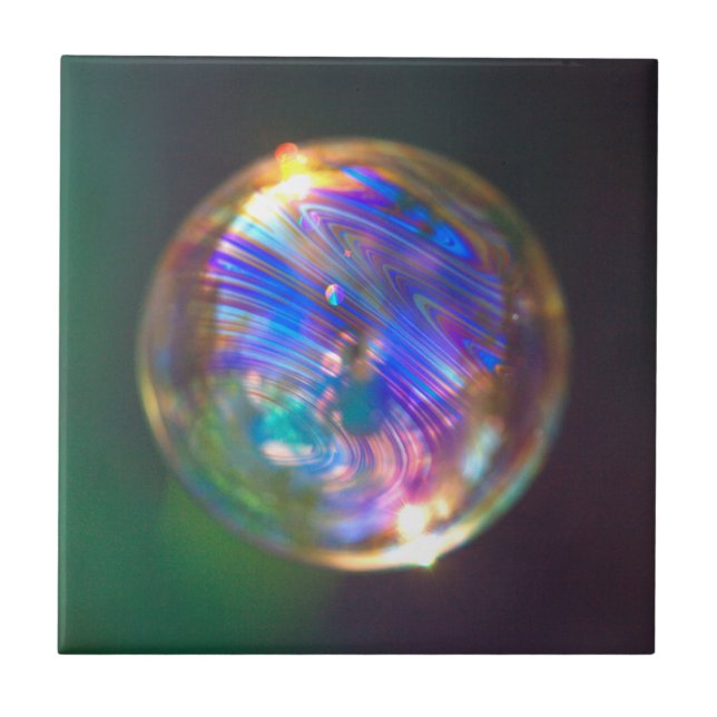 Floating Bubble Reflection Tile (Front)