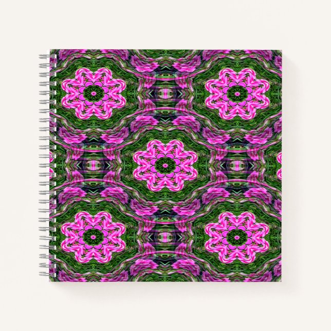 Floating Carnations..... Notebook (Front)