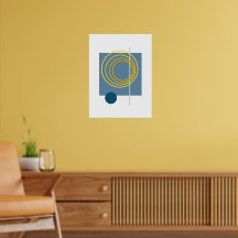 Floating Circle 5 Abstract Art