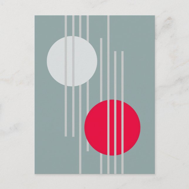 Floating Circles 3 Postcard (Front)