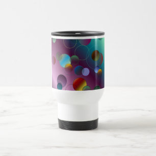 Floating Circles Travel Mug