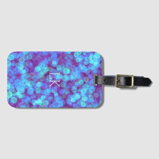 Floating Colour  Luggage Tag (Front Horizontal)