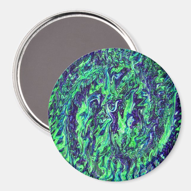 Floating creatures in the Sea...... Magnet (Front/Back)