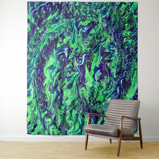 Floating creatures in the Sea...... Tapestry (In Situ)