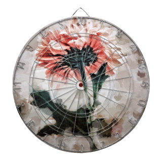 Floating Dahlia Dreamy Dart Board