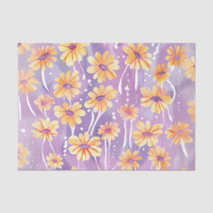 Floating Daisies Decoupage Tissue Paper