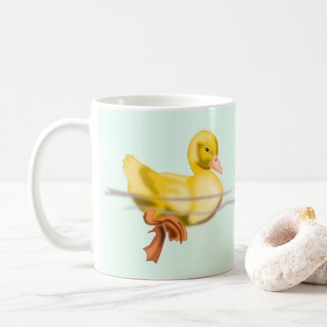 Floating Duck Mug (With Donut)