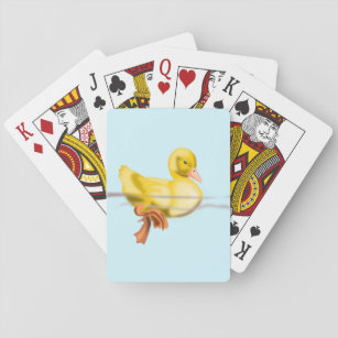Floating Duckling Playing Cards - Custom Colours