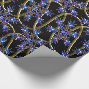Floating Flakes at Knight Wrapping Paper