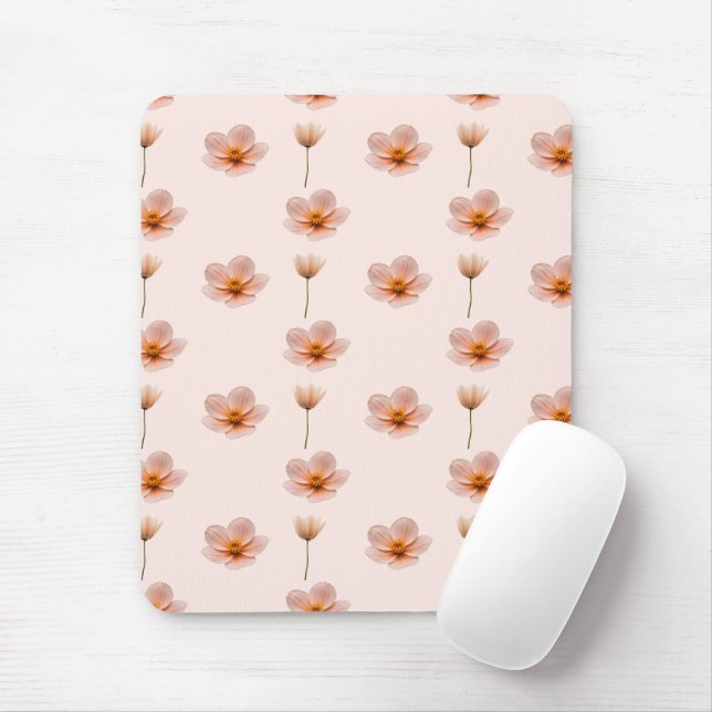 floating flower melody mouse pad (With Mouse)
