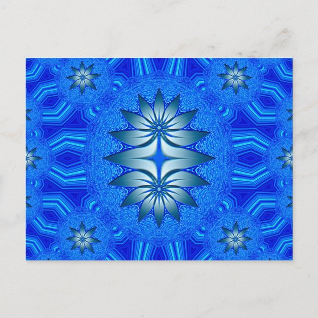 Floating Flowers... Postcard (Front)