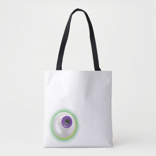 Floating Glowing Eyeball Eye Halloween Bag (Front)