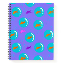 Floating goldfish_periwinkle