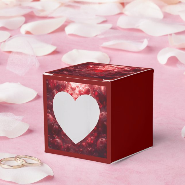 FLOATING HEARTS FAVOR BOX (Wedding)