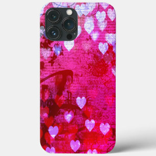 Floating Hearts in Whispery Atmosphere Case-Mate i iPhone 13 Pro Max Case