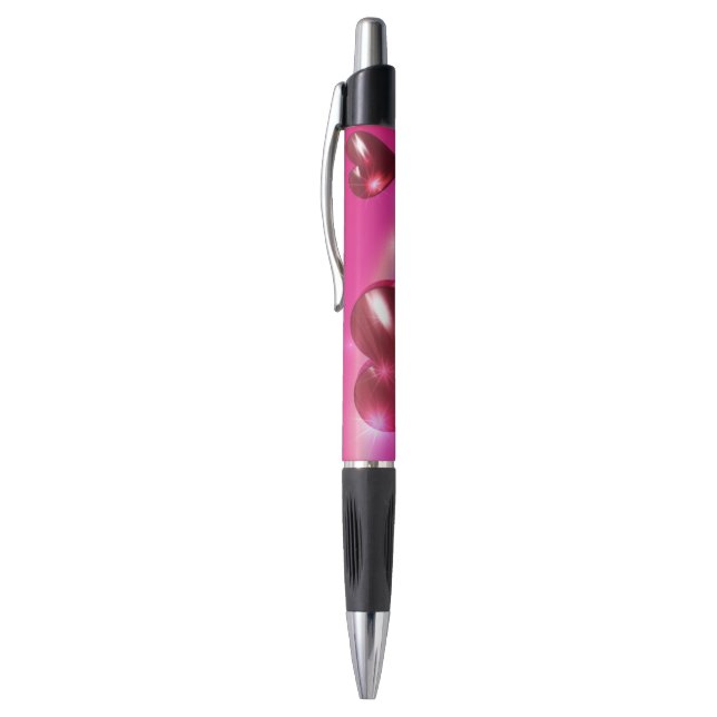 floating hearts pen (Top (Vertical))