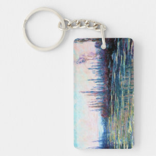 Floating Ice, 1882 Claude Monet Keychain