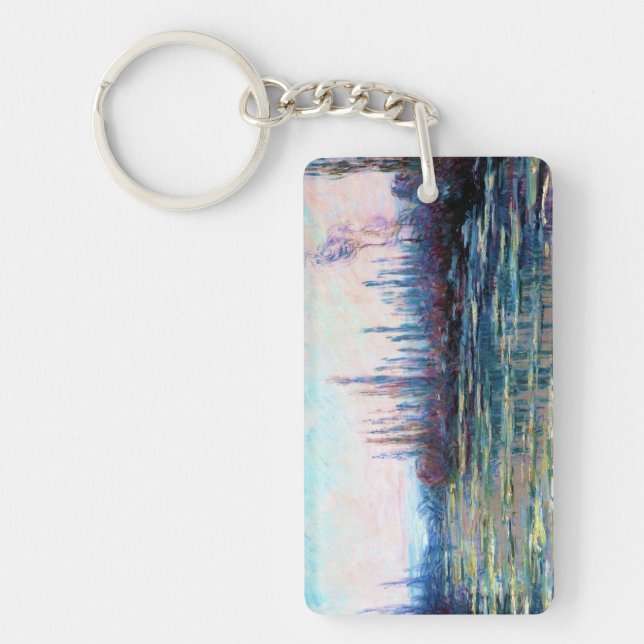 Floating Ice, 1882 Claude Monet Keychain (Front)