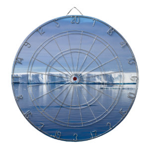 Floating iceberg dartboard