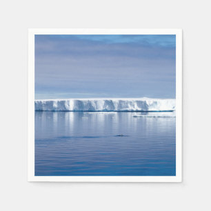 Floating iceberg napkin