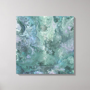 Floating in the Midnight Sky Canvas Wrap Print