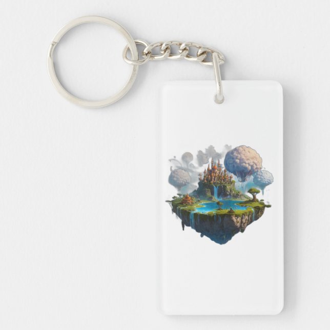 floating island keychain (Front)