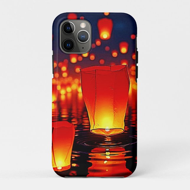 Floating Lanterns of Hope Design Case-Mate iPhone Case (Back)