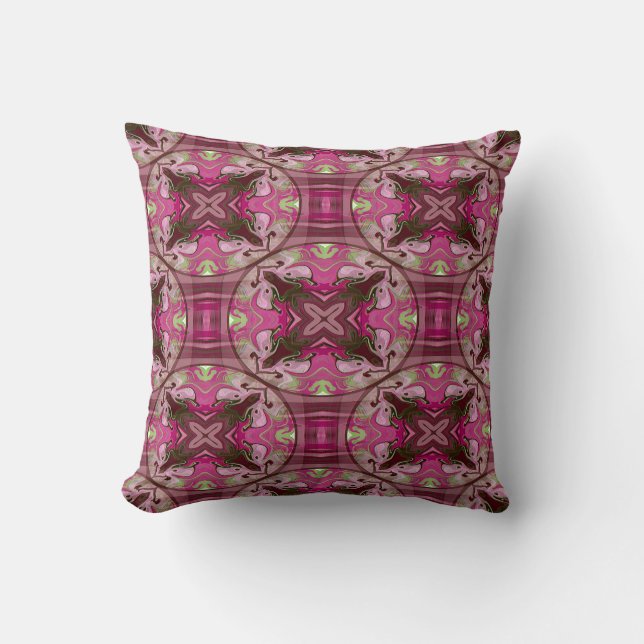 Floating Lilies....... Throw Pillow (Front)