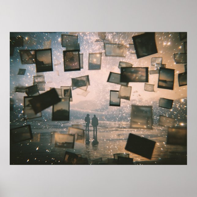 Floating Memories by the Sea Poster (Front)