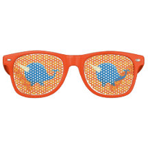 Floating Narwhal - Party Glasses