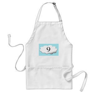 Floating on cloud nine standard apron