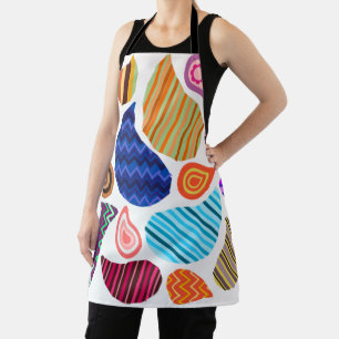 Floating Paisleys Apron