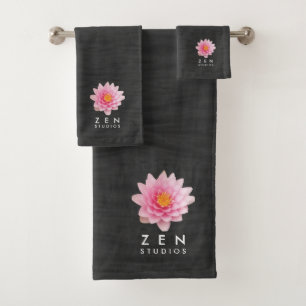 Floating Pink Lotus Flowers