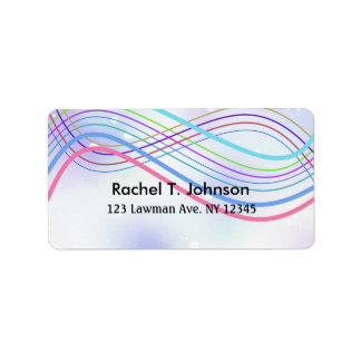 Floating Stripes Label