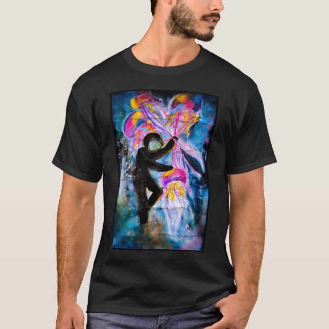 Floating through dreams. T-Shirt (Front)