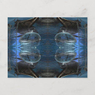 Floating Through Time Postcard
