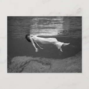 Floating Underwater, 1947 Postcard