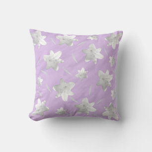 Floating White Lilies American MoJo Pillow