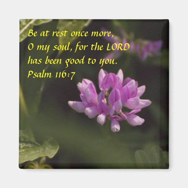 Floating Wildflower Magnet (Front)