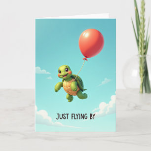 Floating Wonder Birthday Card
