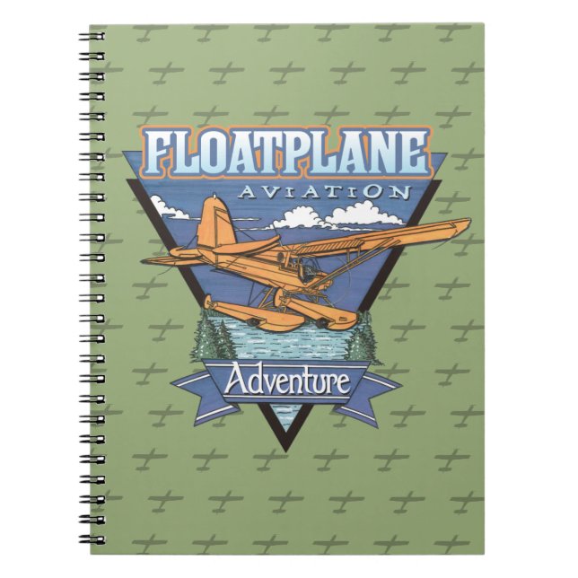 Floatplane Aviation Adventure Notebook (Front)