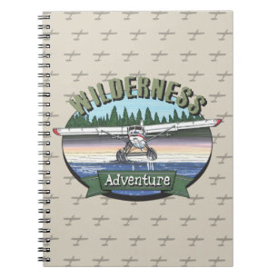 Floatplane Aviation Wilderness Adventure Notebook