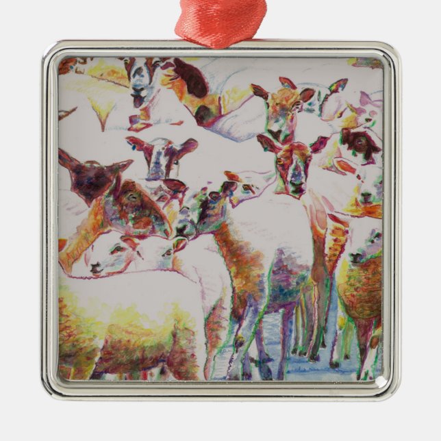 Flock 2011 metal ornament (Front)