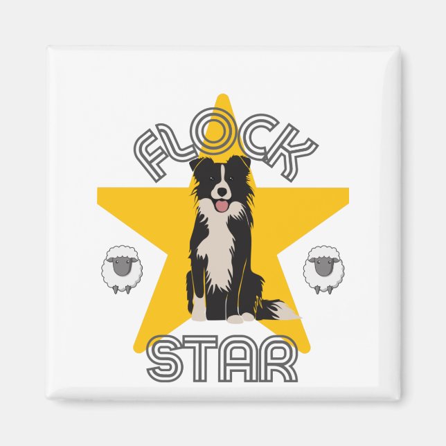 FLOCK MAGNET (Front)