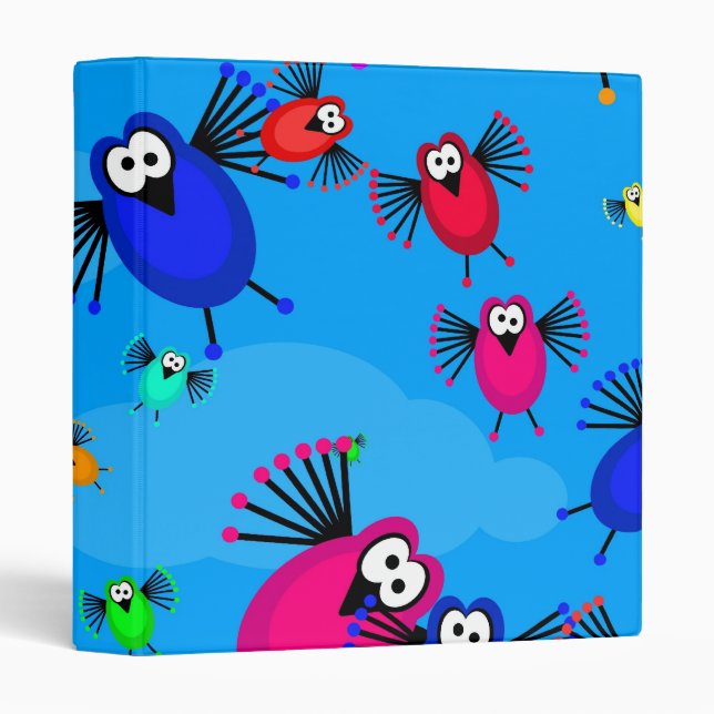 Flock of Birds Binder (Front/Spine)