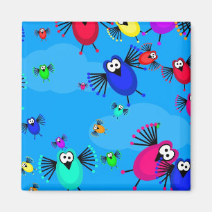 Flock of Birds Magnet